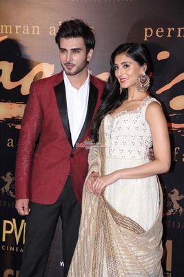Pakistani actor Imran Abbas & Pernia Qureshi at the Trailer Launch of the Film 'Jaanisaar'