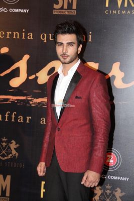 Pakistani actor Imran Abbas & Pernia Qureshi at the Trailer Launch of the Film 'Jaanisaar'