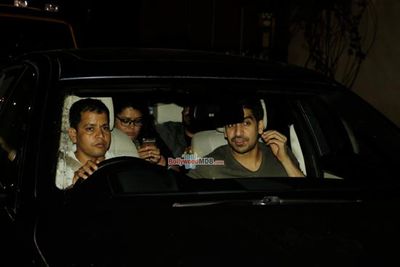 Bollywood Celebs snapped at film 'Baahubali' special screening