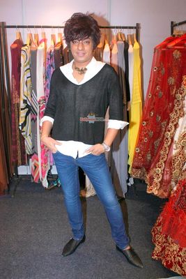 Designer Rohit Verma and actress Poonam Dhillon Exhibiting their Collection