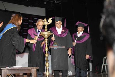 Esha Deol, Zeenat Aman among dignitaries at the Convocation Ceremony of Whistling Woods International