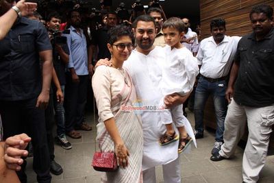 Aamir Khan and Kiran Rao Interact with the Media on Eid
