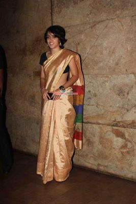 Aamir Khan along with his Daughter Ira Khan during the Special Screening of 'Bajrangi Bhaijaan'