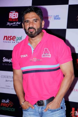 Bollywood Celebrities at the Pro Kabbadi League Match in Mumbai
