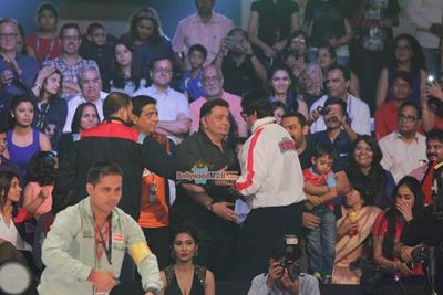 Bollywood Celebrities at the Pro Kabbadi League Match in Mumbai