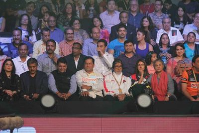 Bollywood Celebrities at the Pro Kabbadi League Match in Mumbai