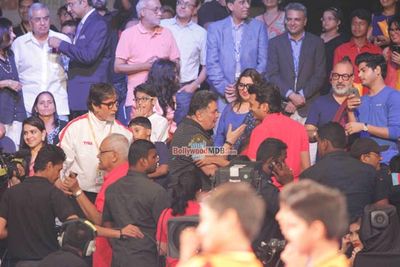 Bollywood Celebrities at the Pro Kabbadi League Match in Mumbai
