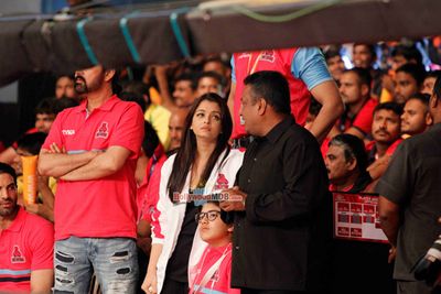 Bollywood Celebrities at the Pro Kabbadi League Match in Mumbai