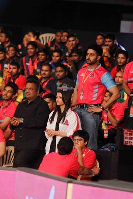 Bollywood Celebrities at the Pro Kabbadi League Match in Mumbai