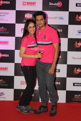 Bollywood Celebrities at the Pro Kabbadi League Match in Mumbai