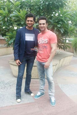 Riteish Deshmukh and Pulkit Samrat at film 'Bangistan' Press Meet