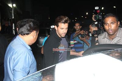 Hrithik Roshan with his Sons Spotted at Theatre to watch Hollywood Movie 'Inside Out'