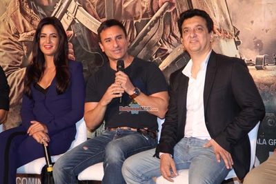 Saif Ali Khan & Katrina Kaif at the Trailer Launch of Film 'Phantom'