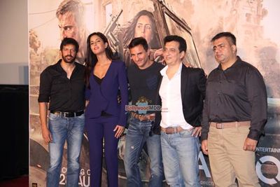 Saif Ali Khan & Katrina Kaif at the Trailer Launch of Film 'Phantom'