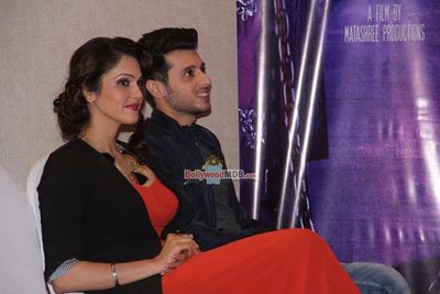 Isha Koppikar, Divyendu Sharma at Poster Launch of Film 'Assi Nabbe Poore Sau'