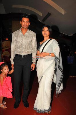 Indraneil Sengupta and Konkona Sen Sharma at Promotions of Bengali film 'Shajarur Kanta'
