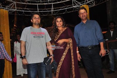Vidya Balan at the Promotion of film 'Hamari Adhuri Kahani' at a TV Show