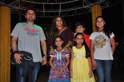 Vidya Balan at the Promotion of film 'Hamari Adhuri Kahani' at a TV Show
