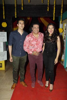 Dharmendra, Govinda, Geeta Basra, Govinda's daughter Tina Ahuja, Gippy Grewal at the Trailer of film 'Second Hand Husband'