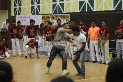 Suniel Shetty & Vidyut Jamwal For Brazilian Marshal Art Form At Mount Litera School