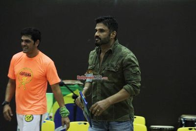 Suniel Shetty & Vidyut Jamwal For Brazilian Marshal Art Form At Mount Litera School