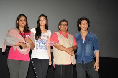 Tiger Shroff, Kriti Sanon, Subhash Ghai Celebrate World Yoga Day at Whistling Woods International
