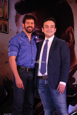 Kabir Khan and Adnan Sami at the song launch of 'Bajrangi Bhaijaan'