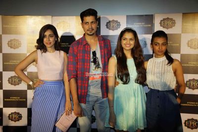 Amrita Puri, Tara Alisha Berry and Radhika Apte at the screening of Stories by Rabindranath Tagore