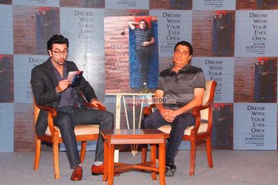 Ranbir Kapoor at the launch of Ronnie Screwvala's book 'Dream with Your Eyes Open'