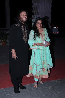 Bollywood Celebrities at the Wedding Reception Of Tulsi Kumar