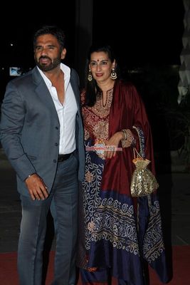 Bollywood Celebrities at the Wedding Reception Of Tulsi Kumar