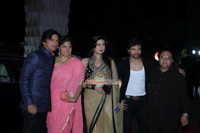 Bollywood Celebrities at the Wedding Reception Of Tulsi Kumar