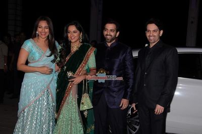 Bollywood Celebrities at the Wedding Reception Of Tulsi Kumar