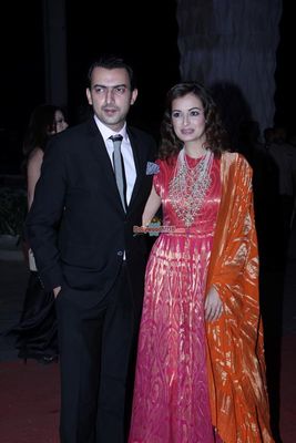 Bollywood Celebrities at the Wedding Reception Of Tulsi Kumar