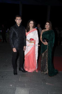 Bollywood Celebrities at the Wedding Reception Of Tulsi Kumar