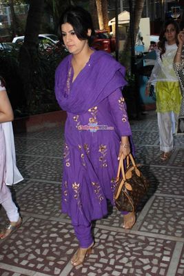 Bollywood Celebs at prayer meet of Producer Amit Mehra (Prakash Mehra's son) in Mumbai