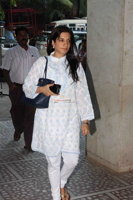 Bollywood Celebs at prayer meet of Producer Amit Mehra (Prakash Mehra's son) in Mumbai
