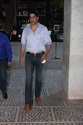 Bollywood Celebs at prayer meet of Producer Amit Mehra (Prakash Mehra's son) in Mumbai