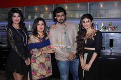 Arjun Kapoor shoots for Farah Khan's cookery show Farah Ki Daawat in Mumbai