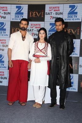 Celebs At the launch of Zee TV new show Maharakshak Devi