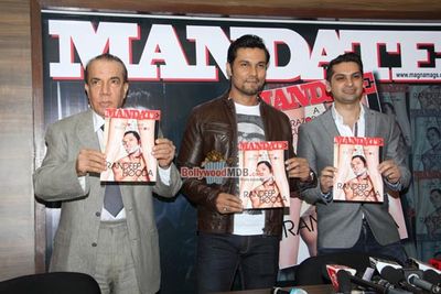 Randeep Hooda Unveils The Cover Of Mandate Magazine