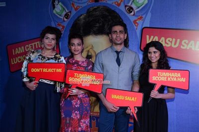 Gulshan Devaiah, Radhika Apte, Sai Tamhankar, Veera Saxena at the Premiere of 'Hunterrr'