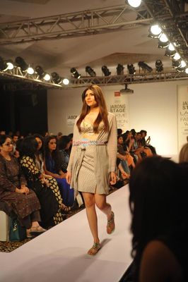 Vaani Kapoor walks the Ramp as Showstopper for Reliance Footprint presents Sailex show at Lakme Fashion Week Summer / Resort 2015