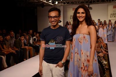 Vaani Kapoor walks the Ramp as Showstopper for Reliance Footprint presents Sailex show at Lakme Fashion Week Summer / Resort 2015