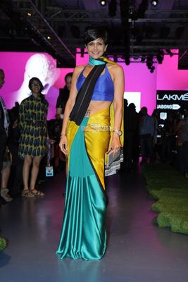 Bollywood Actresses at designer Satya Paul show at Lakme Fashion Week Summer/Resort 2015