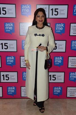Bollywood Celebs at designer Anamika Khanna's show at Lakme Fashion Week Summer/Resort 2015 Grand Finale