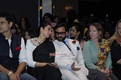 Bollywood Celebs at designer Anamika Khanna's show at Lakme Fashion Week Summer/Resort 2015 Grand Finale