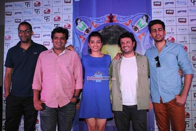 Radhika Apte, Gulshan Devaiah, Harshavardhan Kulkarni, Vikas Bahl, Vikramaditya Motwane at film 'Hunterrr' Press Meet