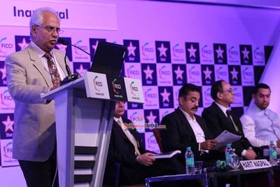 Aamir Khan with Kamal Haasan at the Inaugural Session of FICCI Frames 2015