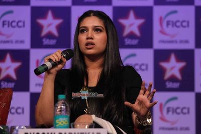 Arjun Kapoor, Ayushman Khurana, Bhumi Pednekar, Tahir Raj Bhasin at Day 3 of FICCI Frames 2015